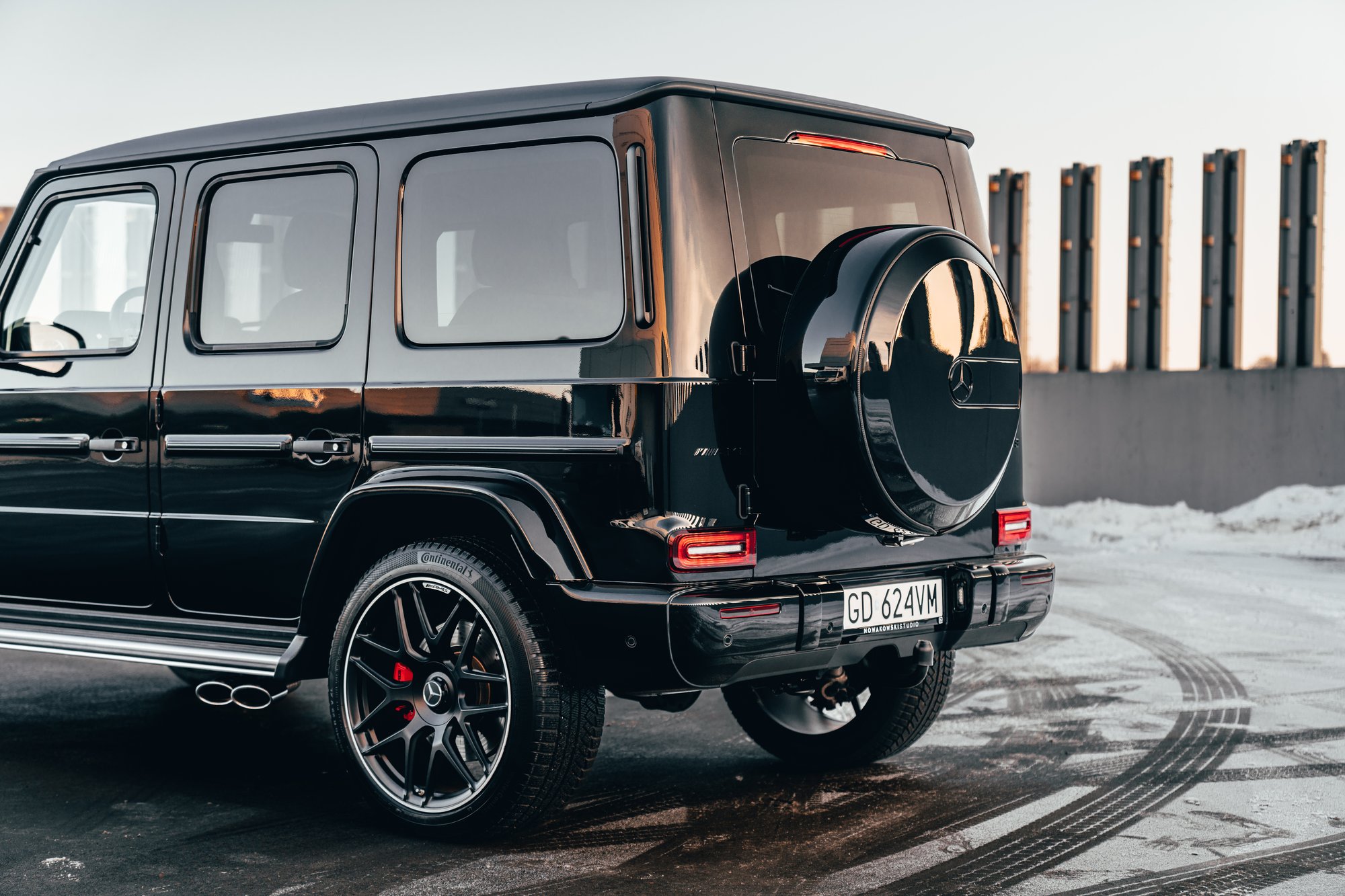 Mercedes-AMG G63 z legalnie przyciemnionymi szybami — Nowakowski Studio Gdańsk